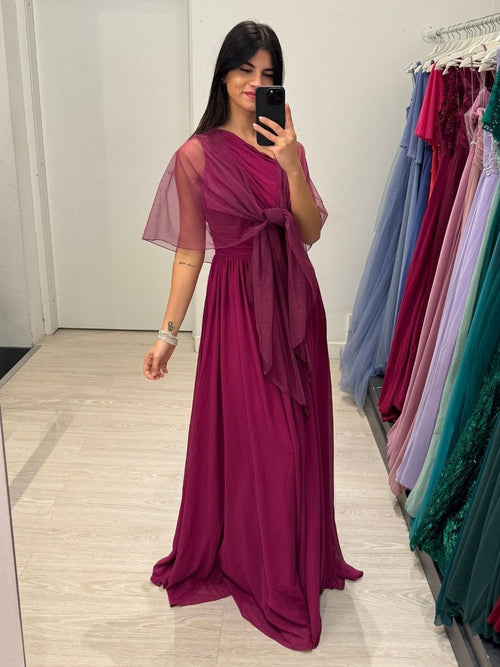 Coprispalle scialle tulle brilli