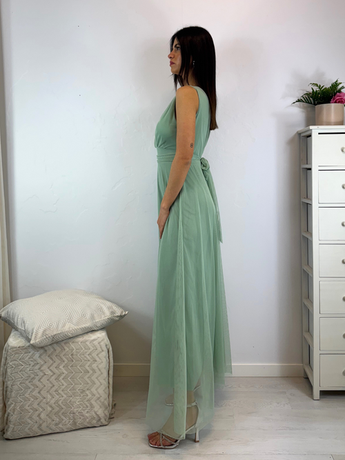 Abito Giulia cerimonia tulle v