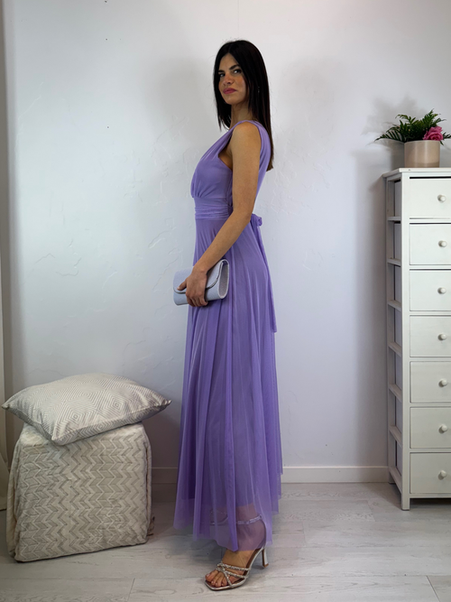 Abito Giulia cerimonia tulle v