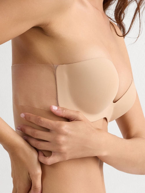 Reggiseno fascia autoadesivo schiena nuda