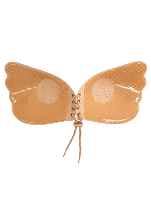 Reggiseno autoadesivo a farfalla con laccio