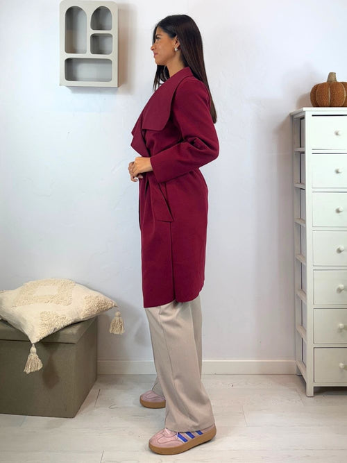 Cappotto punte cintura