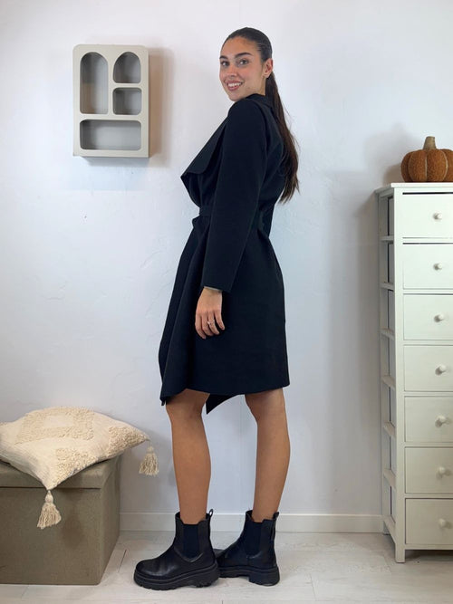 Cappotto punte cintura