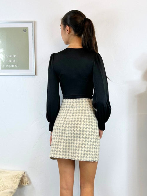 Body scollo v arricciato