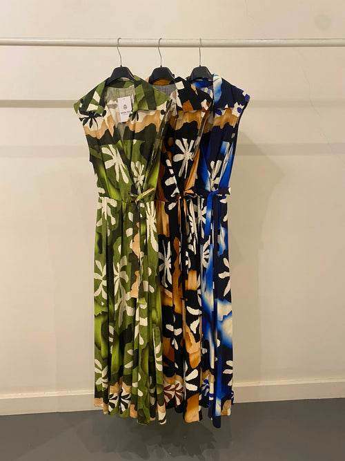 Vestito lungo kimono fantasia