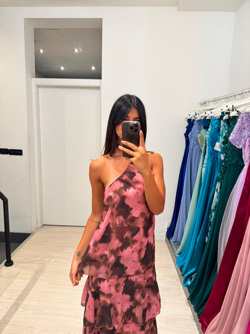 Completo fantasia top e gonna