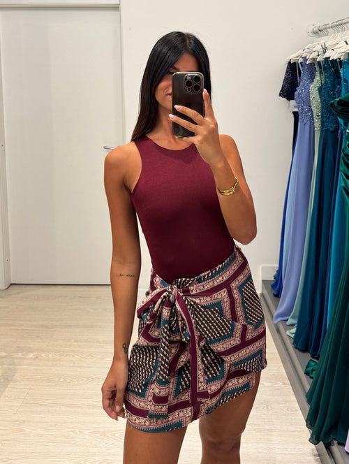 Body lycra smanicato
