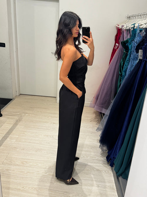 Completo top arricciato e pantalone