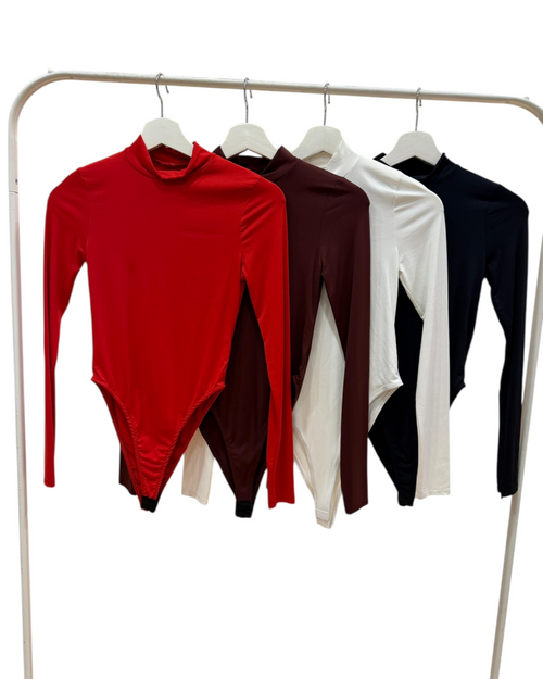 Body lupetto in lycra