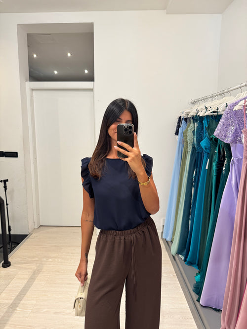 Pantalone leggero elastico vita