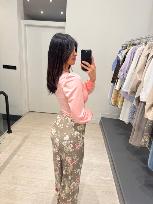 Body scollo v arricciato