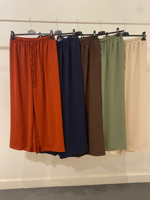 Pantalone leggero elastico vita