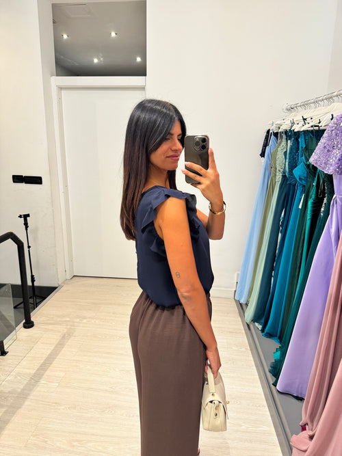 Pantalone leggero elastico vita