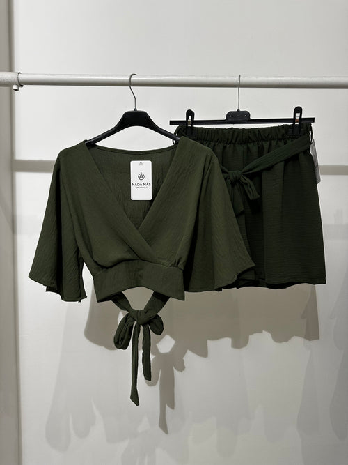 Shorts leggero con cintura