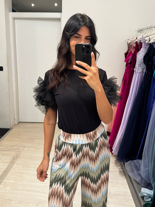Pantalone palazzo viscosa pixer