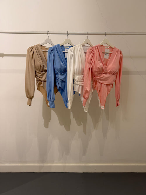 Body scollo v arricciato