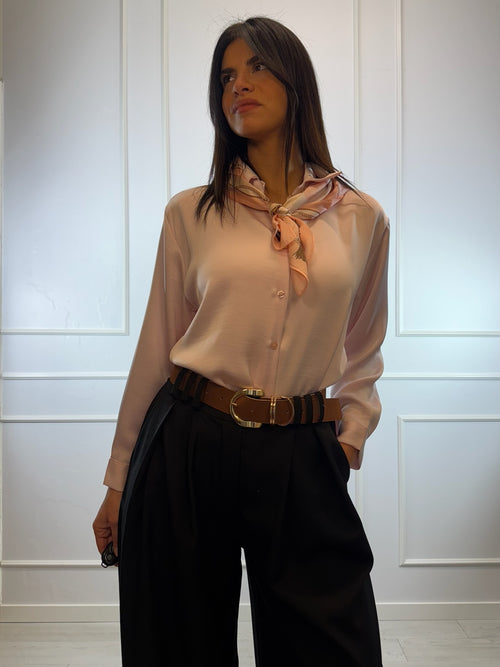 Camicia con foulard coordinato