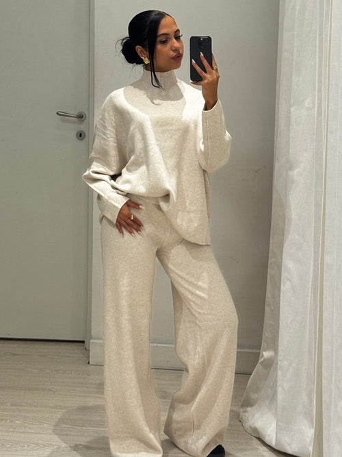 COMPLETO IN MAGLIA LUPETTO