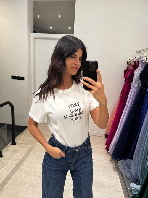 T-shirt le scuse le bevo solo se sanno di vino