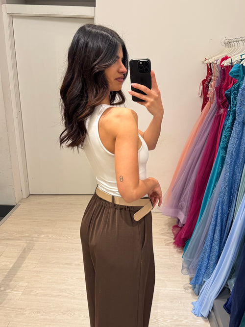 Body lycra smanicato