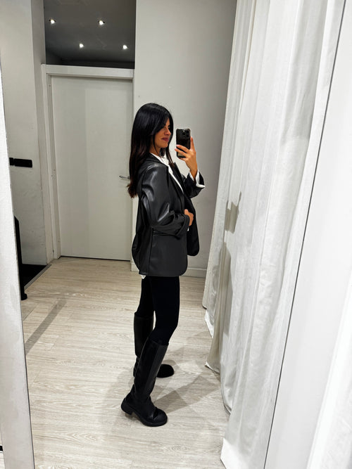 Blazer ecopelle
