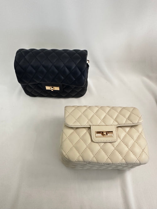 Borsa piccola trapunta ecopelle