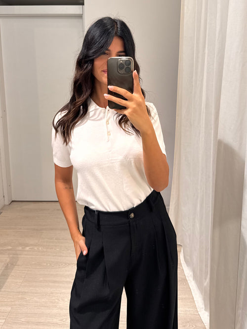 Polo in maglia basic