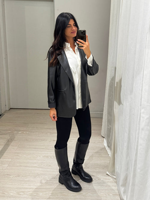 Blazer ecopelle