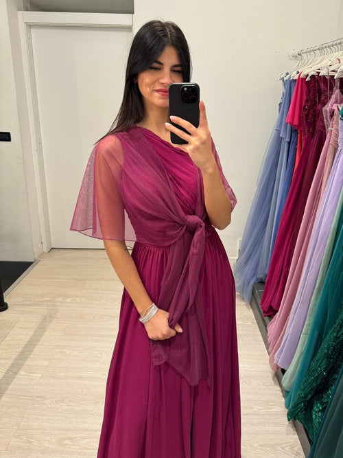Coprispalle scialle tulle brilli