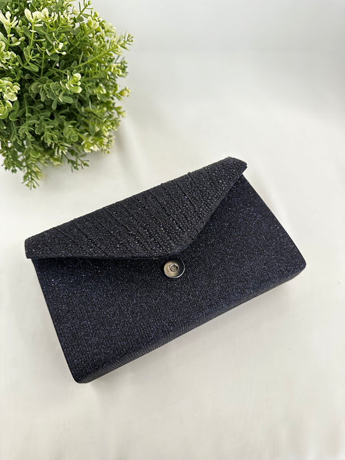 Pochette busta Lurex e strass