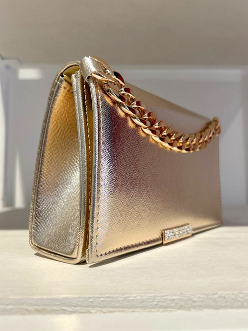 Pochette cerimonia con catena