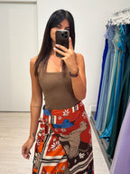 Body scollo quadrato