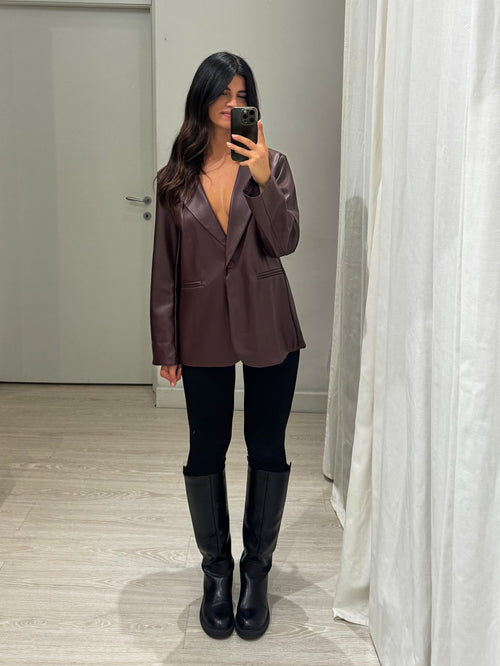 Blazer ecopelle