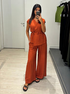 Completo top kimono e pantalone