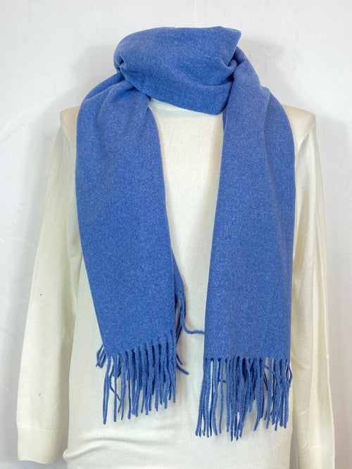 Sciarpa cashmere con frange