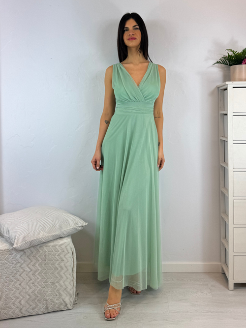 Abito Giulia cerimonia tulle v