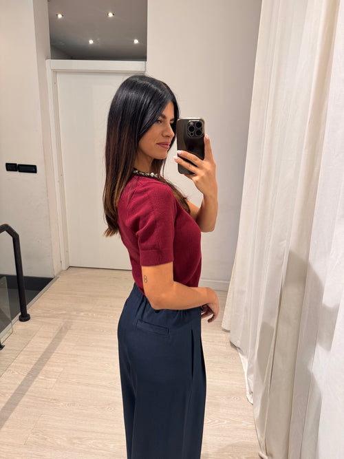 Pantalone EMI palazzo doppia pence