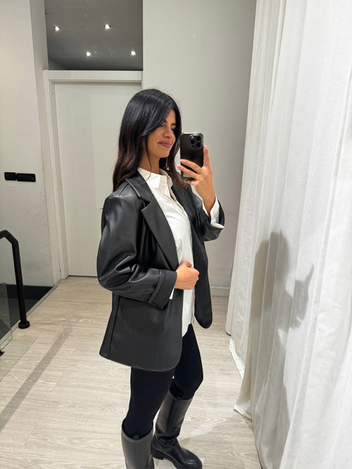 Blazer ecopelle