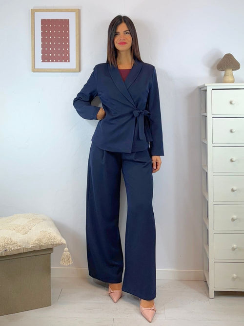 Completo giacca kimono e pantalone