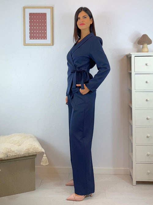 Completo giacca kimono e pantalone