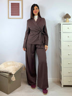 Completo giacca kimono e pantalone