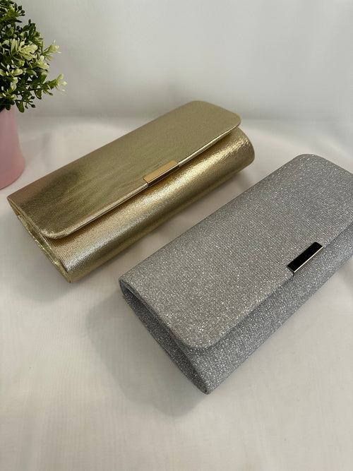 Pochette ovale lame