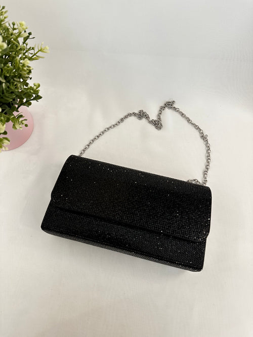 Pochette tutta strass