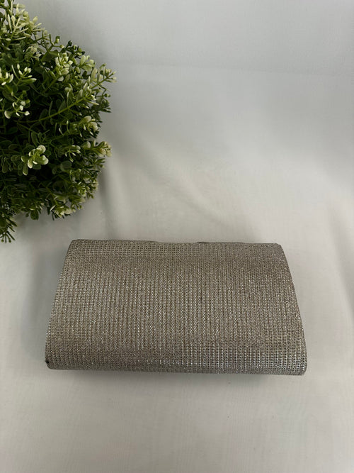 Pochettte lurex incrocio