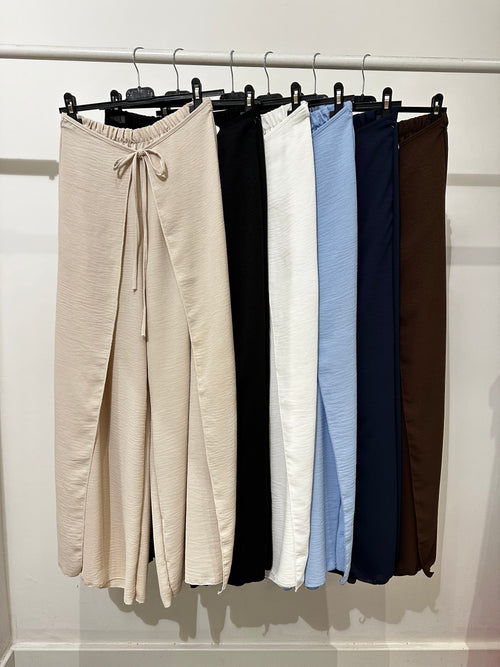 Pantalone palazzo portafoglio