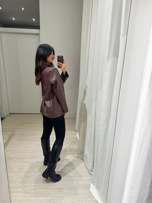 Blazer ecopelle