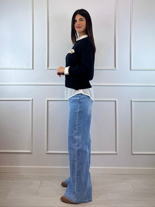 Jeans palazzo