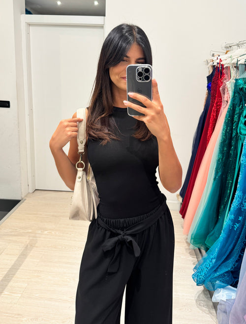 Borsa Nadia con borchie ecopelle