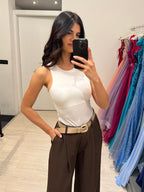 Body lycra smanicato