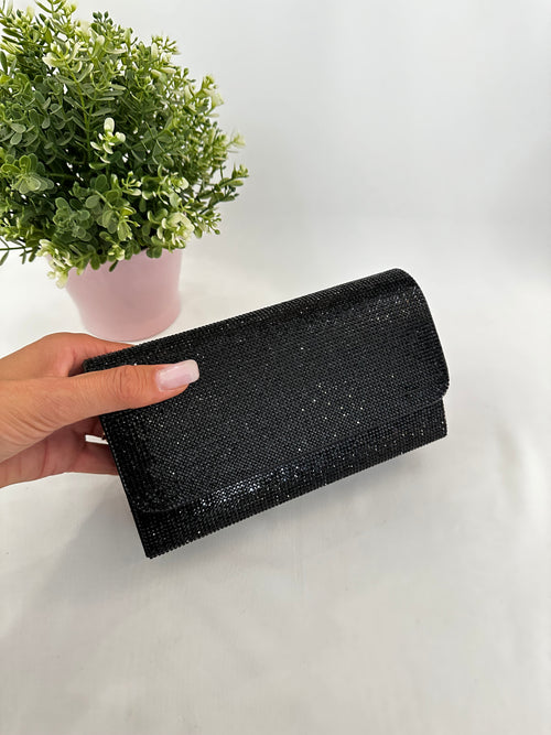 Pochette tutta strass